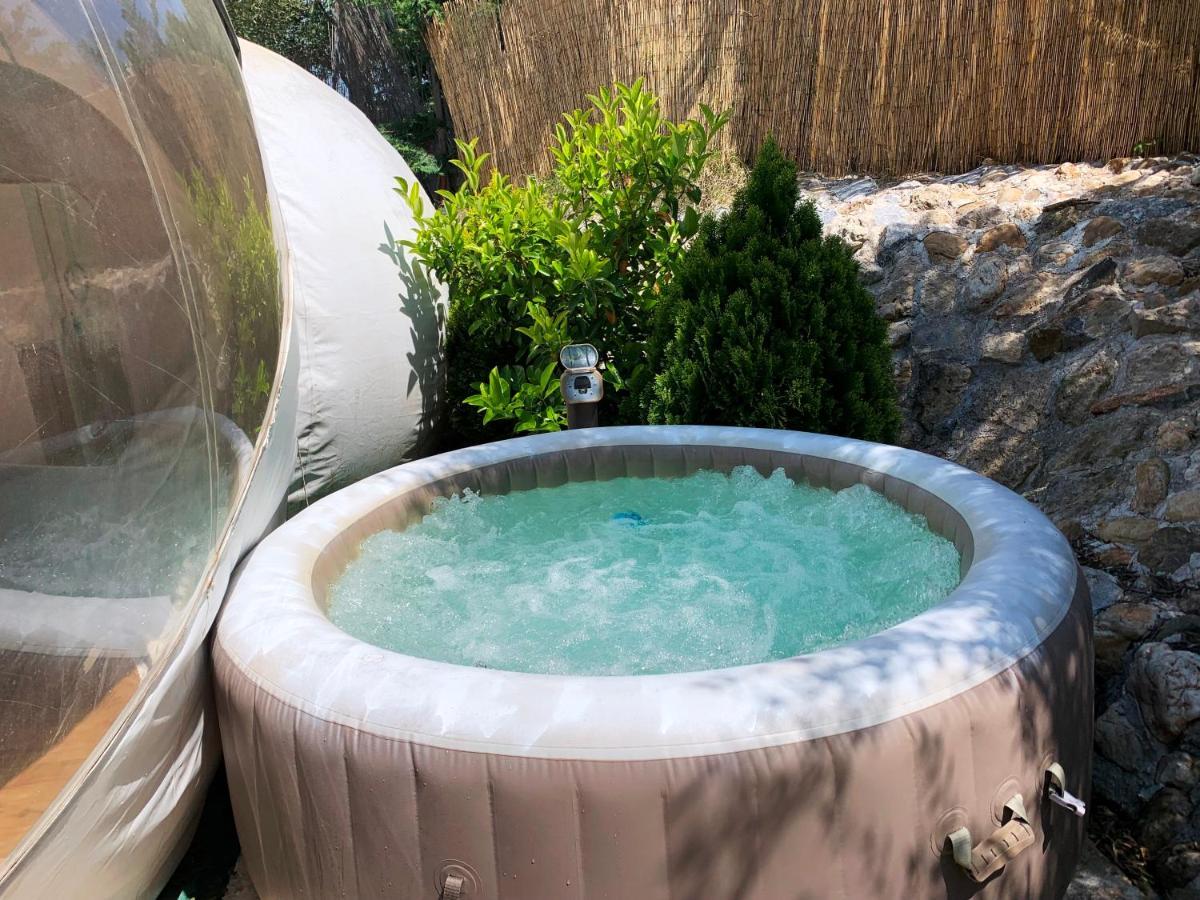 Bubble Tent Hotel Néa Mudaniá Kültér fotó