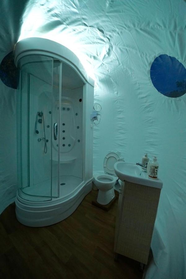 Bubble Tent Hotel Néa Mudaniá Kültér fotó