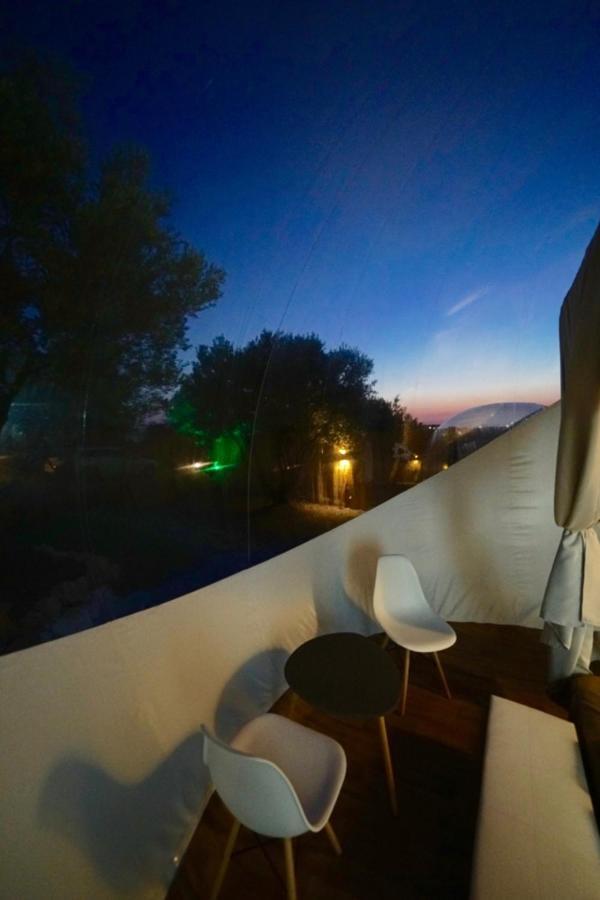 Bubble Tent Hotel Néa Mudaniá Kültér fotó