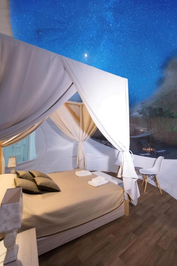 Bubble Tent Hotel Néa Mudaniá Kültér fotó