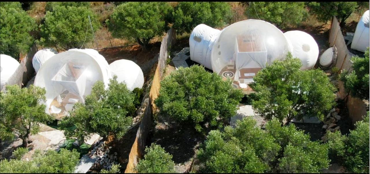 Bubble Tent Hotel Néa Mudaniá Kültér fotó