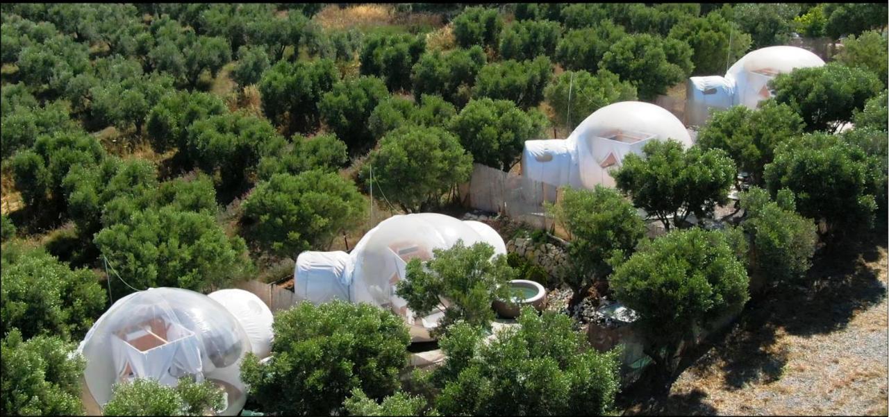Bubble Tent Hotel Néa Mudaniá Kültér fotó